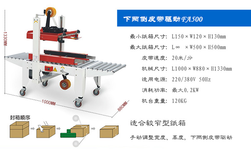 半自動封箱機(jī)