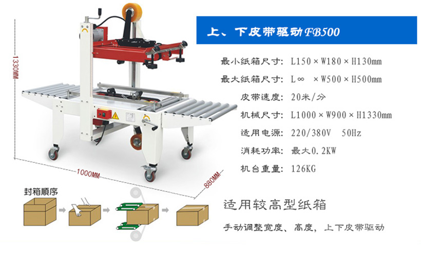 半自動封箱機(jī)